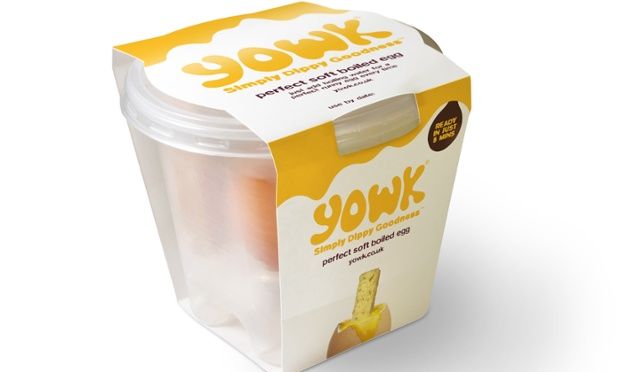 yowk - Des oeufs à la coque précuits dans leur emballage de dégustation