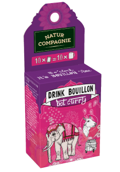 Produktseiten Packung Trink Buillion curry57ebc58ea5e75 250x335 - Des bouillons à boire à la place du thé