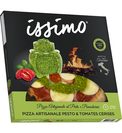 pizz 003 pizza pesto issimo - ISSIMO, le secret d’une pizza pour les gourmets