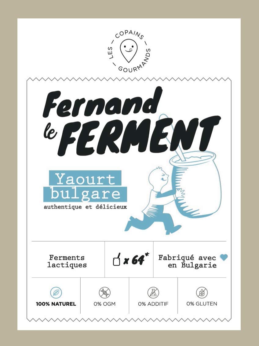 Fernand le FERMENT, des ferments lactiques pour des yaourts