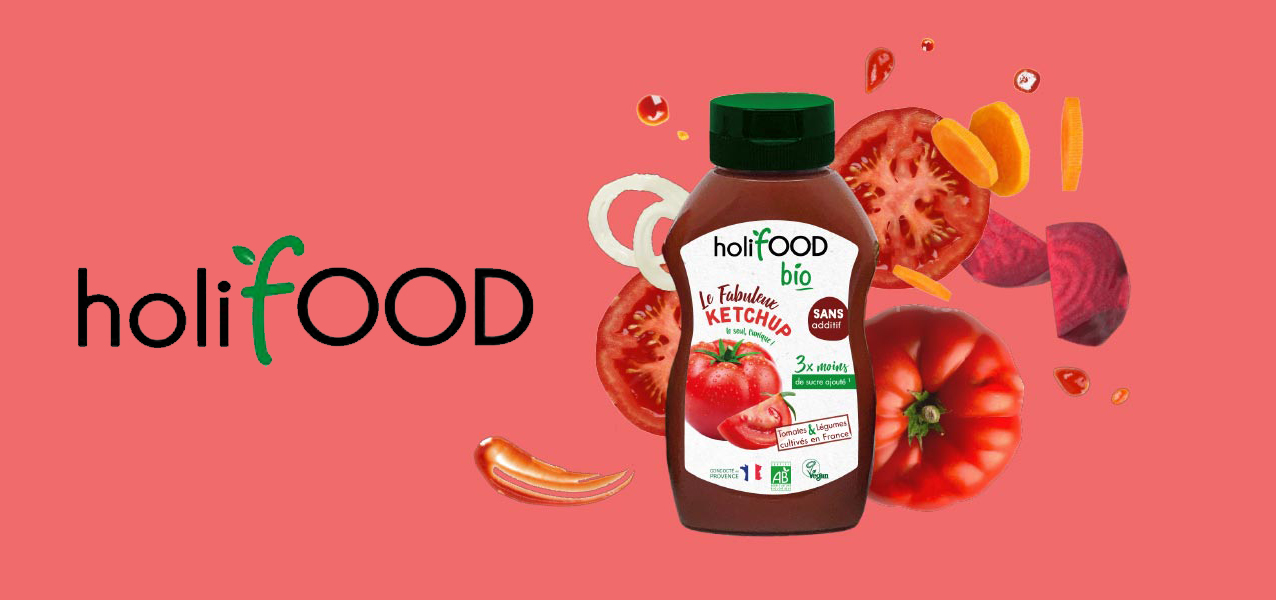 holifood - Le Fabuleux Ketchup Bio de Holifood