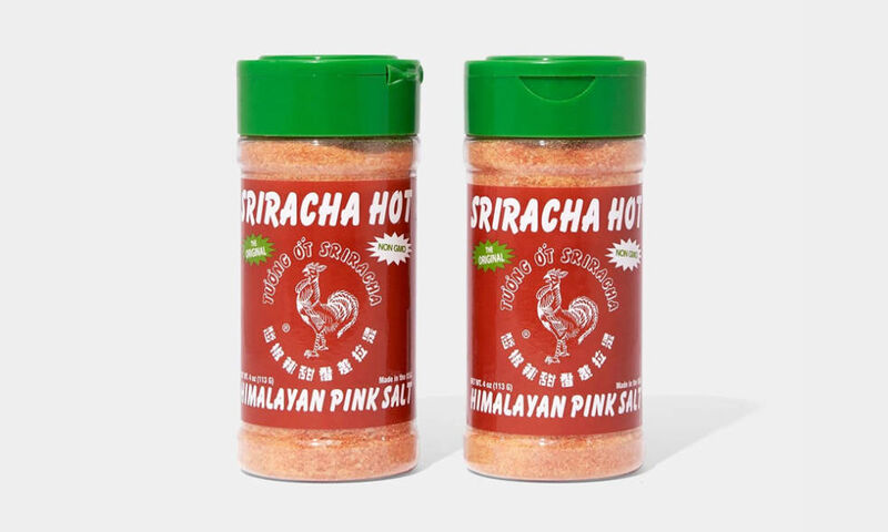 sriracha hot himalayan pink salt - Du sel rose épicé au piment