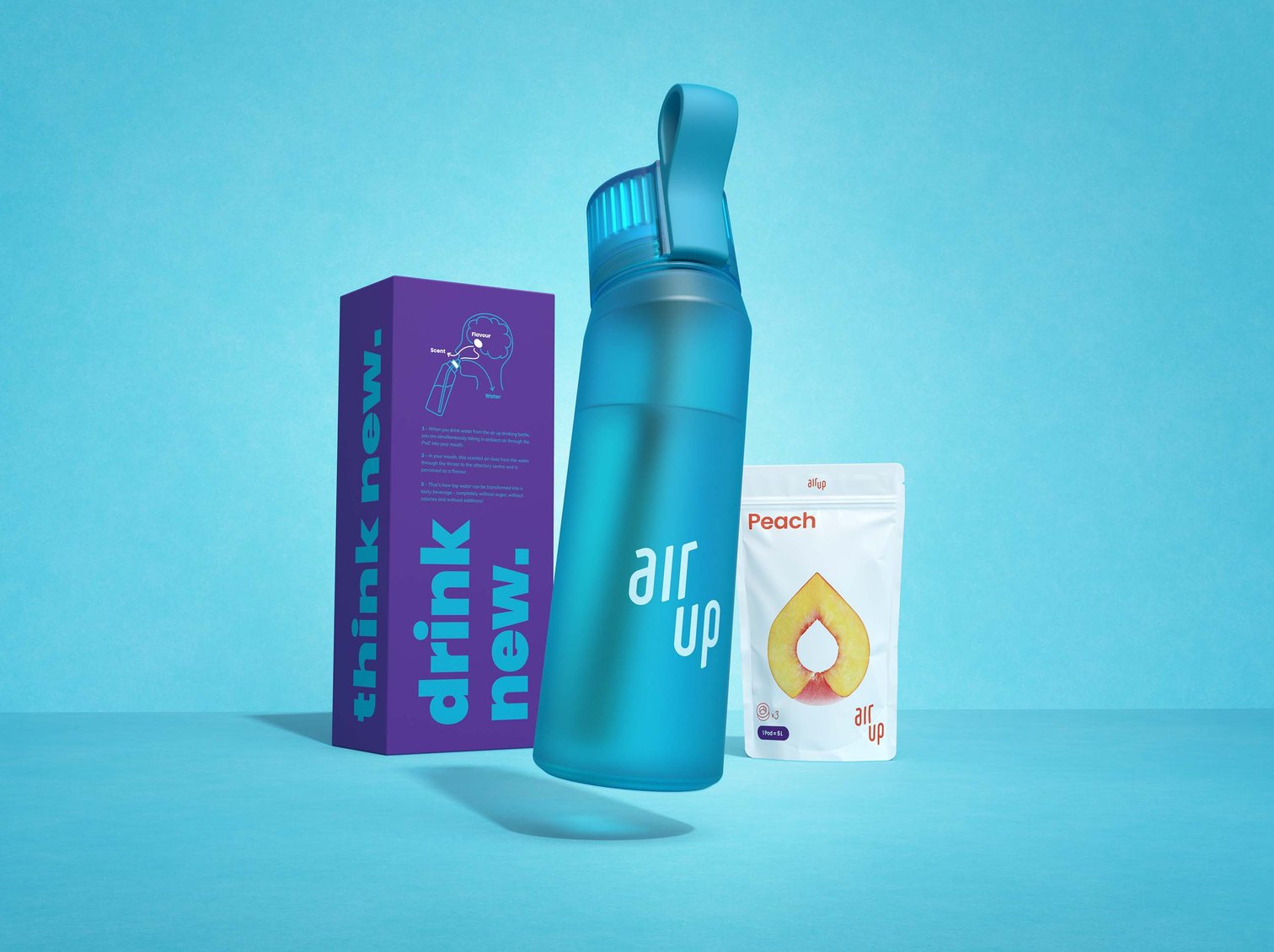 Consommation. Air'Up, Waterdrop : les gourdes qui aromatisent l