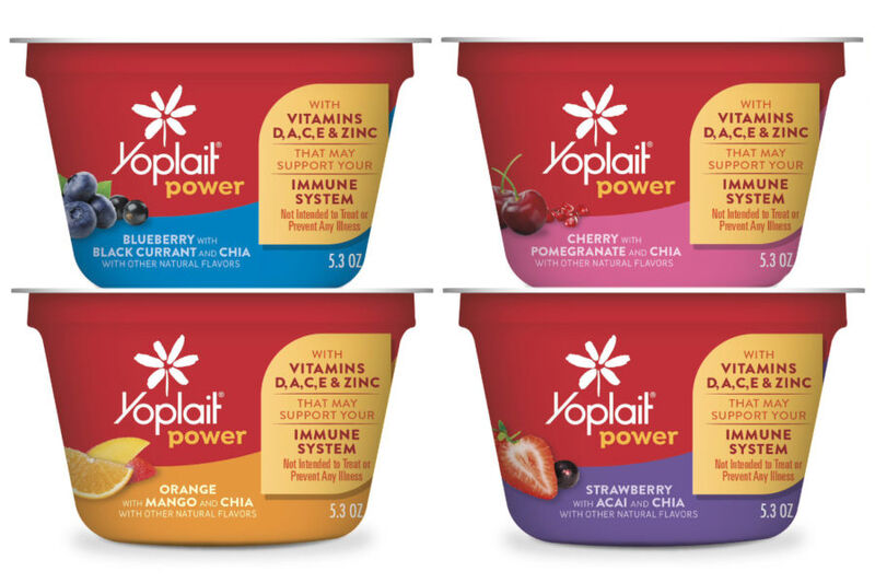 456382 1 800 - Yoplait Power :  le yaourt riche en vitamine et enrichi en fruits et graines de chia