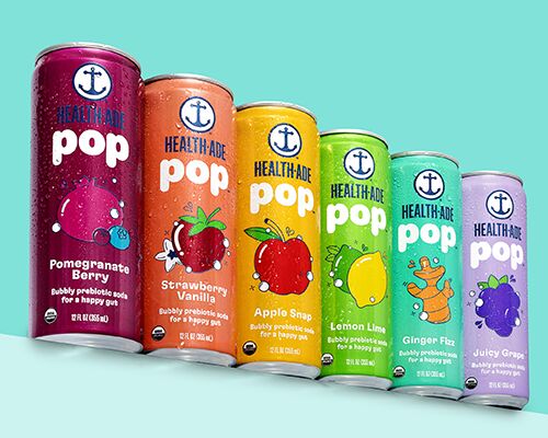 healthade pop - Des sodas savoureux et bons pour notre intestin
