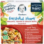 Gerber Freshful Start Organic Veggie and Grain Bowl 150x150 - "Freshful Start™" : une gamme de bols et bouchées surgelés pour les enfants