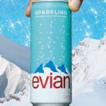 canned sparkling water 150x150 - evian en version pétillante en Angleterre