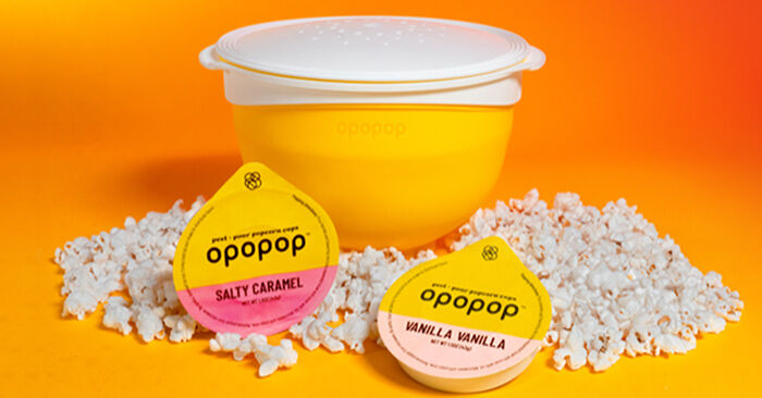 popcorn cups - Des portions individuelles de pop-corn