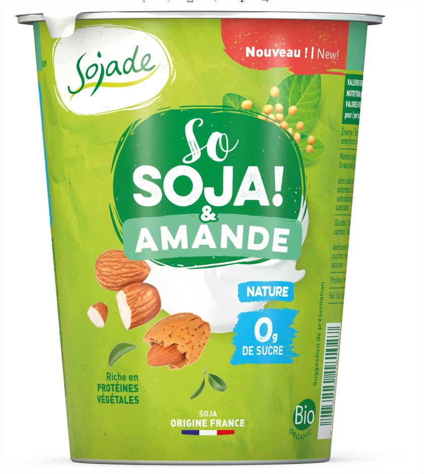 soja amande - Sojade élargit sa gamme So Soja