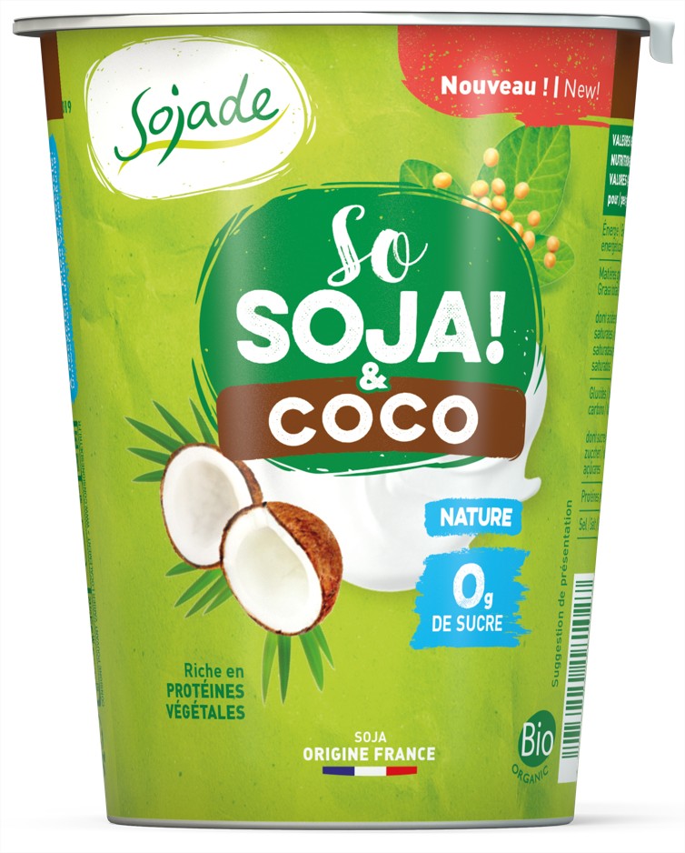 soja coco - Sojade élargit sa gamme So Soja