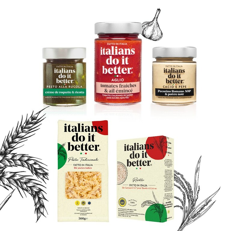 En 2022, Italians Do It Better continue de mettre au centre de ses recettes  des ingrédients italiens AOP et riches en goût - La veille des innovations  alimentaires