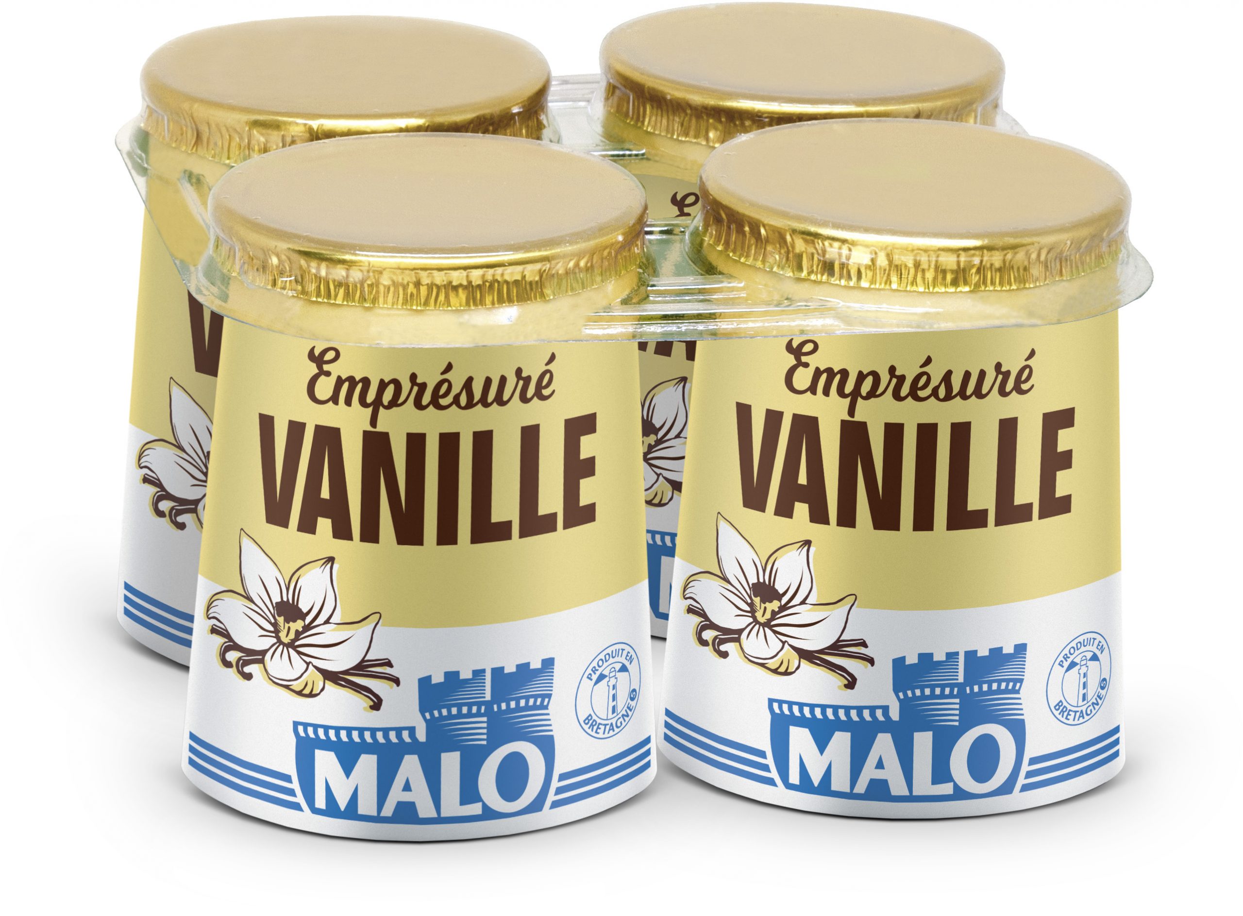 Yaourt au lait entier Saveur Vanille - Malo