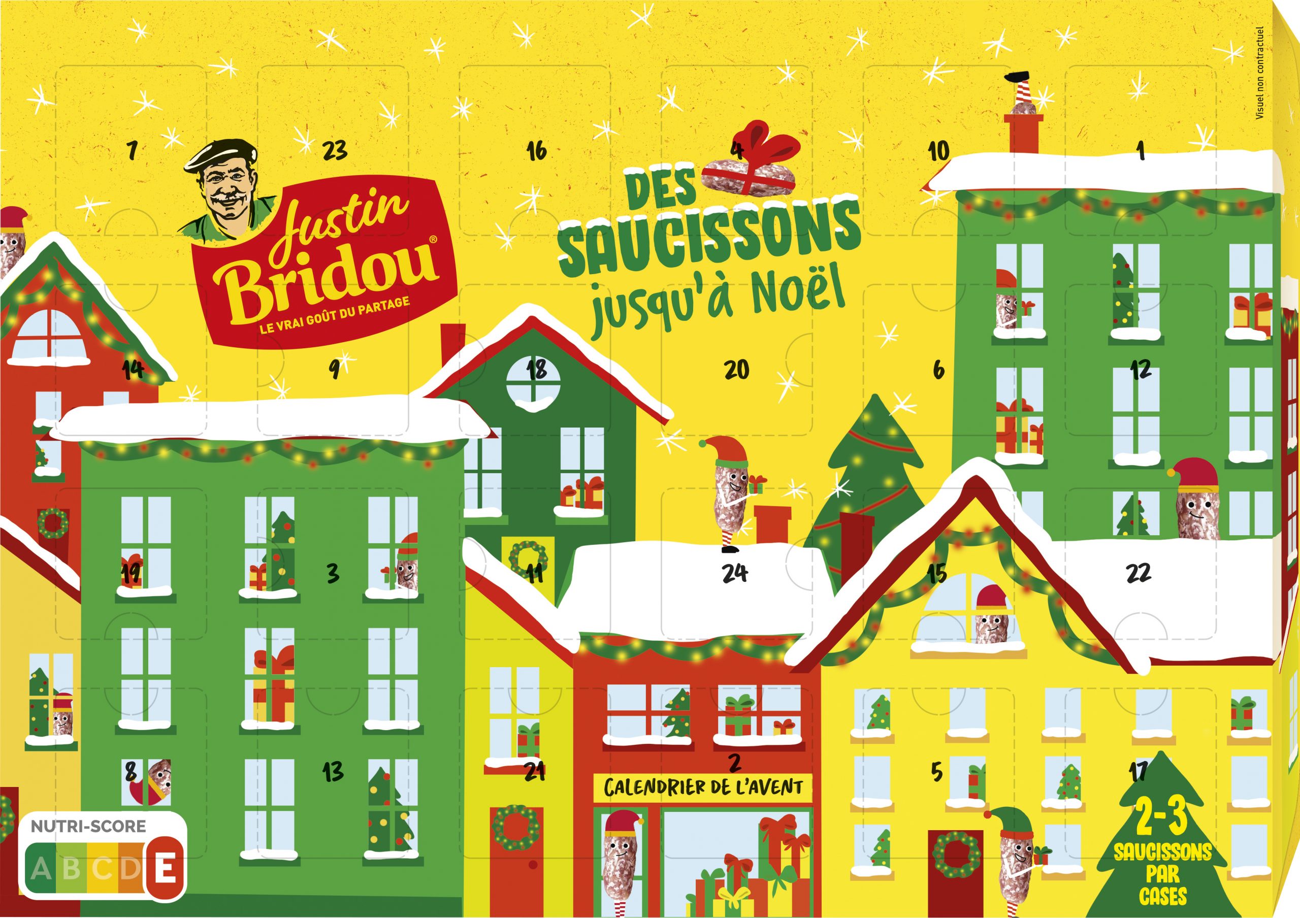 Le calendrier de l'Avent de Justin Bridou La veille des innovations